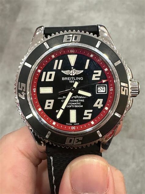 breitling abyss red|breitling superocean automatic.